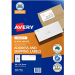 AVERY 936108 J8157 QUICK PEEL ADDRESS AND SHIPPING LABEL SURE FEED INKJET 33UP WHITE PACK 50