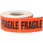 AVERY 937900 LABELS WAREHOUSE FRAGILE 75 X 130MM ROLL 1000