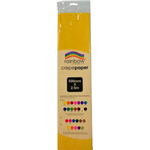 RAINBOW CREPE PAPER 500MM X 25M YELLOW