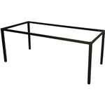 RAPIDLINE STEEL TABLE FRAME 1800 X 900 X 900MM BLACK