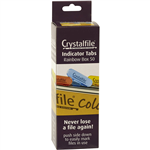 CRYSTALFILE INDICATOR TABS RAINBOW BOX 50