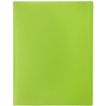 MARBIG SOFT TOUCH DISPLAY BOOK NONREFILLABLE 12 POCKET A4 LIME