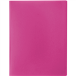 MARBIG SOFT TOUCH DISPLAY BOOK NONREFILLABLE 12 POCKET A4 PINK