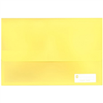 MARBIG POLYPICK DOCUMENT WALLET FOOLSCAP YELLOW