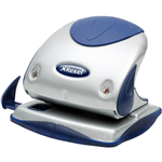 REXEL P225 PRECISION 2 HOLE PUNCH 25 SHEET SILVERBLUE