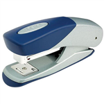 REXEL MATADOR PRO HALF STRIP STAPLER SILVER BLUE