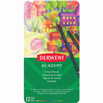 DERWENT ACADEMY COLOURING PENCIL ASSORTED TIN 12