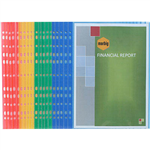 MARBIG COPYSAFE SHEET PROTECTORS A4 ASSORTED PACK 20