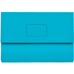 MARBIG SLIMPICK DOCUMENT WALLET FOOLSCAP BLUE