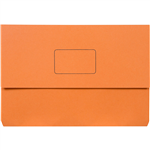 MARBIG SLIMPICK DOCUMENT WALLET FOOLSCAP ORANGE