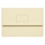 MARBIG SLIMPICK DOCUMENT WALLET FOOLSCAP BUFF