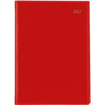 CUMBERLAND 2022 SOHO SPIRAL DIARY PVC WEEK TO VIEW 1 HOUR A4 RED