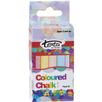 TEXTA CHALK DUSTLESS ASSORTED COLOURS PACK 10