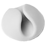 DURABLE CAVOLINE SELF ADHESIVE CABLE MANAGEMENT CLIPS 1 CABLE GREY PACK 6