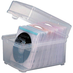 KENSINGTON CD SLEEVES AND BOX 100 CAPACITY