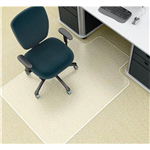 MARBIG ROLLAMAT CHAIRMAT PVC KEYHOLE MEDIUM PILE CARPET 910 X 1210MM