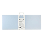 MARBIG CHAIRMAT PP RECTANGULAR MEDIUM PILE CARPET 1200 X 1500MM FROSTY ICE