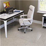 MARBIG CHAIRMAT PVC KEYHOLE CARPET 1140 X 1340MM CLEAR