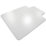 MARBIG DURAMAT CHAIRMAT PVC KEYHOLE LOW PILE CARPET 910 X 1210MM