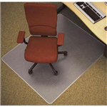 MARBIG DURAMAT CHAIRMAT PVC RECTANGULAR LOW PILE CARPET 1160 X 1520MM