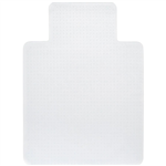 MARBIG ECONOMY CHAIRMAT PVC KEYHOLE LOW PILE CARPET 910 X 1210MM