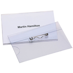 REXEL ID CONVENTION CARD HOLDERS PIN PACK 50