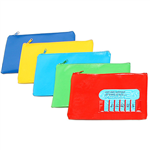 MARBIG NAME PENCIL CASE 225 X 140MM ASSORTED COLOUR