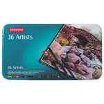 DERWENT ARTIST PENCILS ASSORTED TIN 36