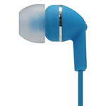 MOKI NOISE ISOLATION EARBUDS WITH MICROPHONE AND CONTROL BLUE