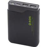 MOKI POWERBANK 10000MAH USBA AND USBC BLACK