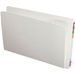 AVERY 165720 FULLVUE WHITE FILE 30MM GUSSET FOOLSCAP WHITE BOX 100