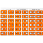 AVERY 43315 LATERAL FILE LABEL SIDE TAB O COLOUR CODE 25 X 38MM ORANGE PACK 180