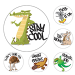 AVERY 69601 MERIT STICKERS AUSSIE ANIMALS PACK 96