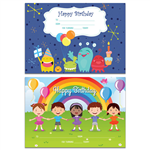 AVERY 69646 MERIT CERTIFICATES HAPPY BIRTHDAY A5 PACK 36