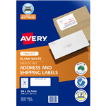 AVERY 936106 J8158 ADDRESS LABELS INKJET 30UP WHITE PACK 50