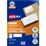 AVERY 936108 J8157 ADDRESS LABELS INKJET 33UP WHITE PACK 50