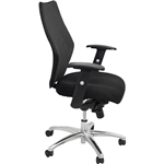 INITIATIVE EXECUTIVE CHAIR MESH MEDIUM BACK ARMS BLACK