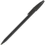 BIC ECONOMY BALLPOINT PENS MEDIUM BLACK BOX 50