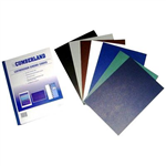 CUMBERLAND BC03 BINDING COVER LEATHERGRAIN A4 280GSM GREEN PACK 100