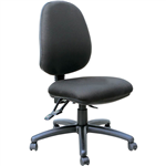 BURO MONDO JAVA TASK CHAIR HIGH BACK 3LEVER BLACK