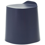 BURO PEEKABOO PLASTIC STOOL NAVY BLUE