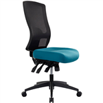 BURO TIDAL CHAIR HIGH MESH BACK TEAL