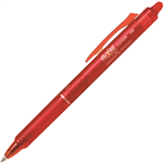 PILOT FRIXION CLICKER RETRACTABLE ERASABLE GEL INK PEN 10MM RED