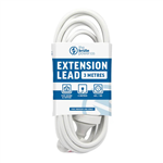 THE BRUTE POWER CO EXTENSION LEAD 3 METRE WHITE