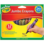 CRAYOLA MY FIRST JUMBO CRAYONS ASSORTED PACK 12