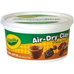 CRAYOLA AIR DRY CLAY 113KG TERRACOTTA