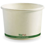 BIOPAK BIOBOWL BOWL 250ML WHITE PACK 50