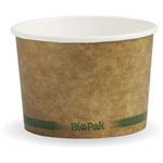 BIOPAK BIOBOWL BOWL 250ML KRAFT PACK 50