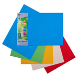 QUILL BOARD 210GSM A3 ASSORTED PACK 25