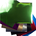 QUILL FOIL BOARD 250GSM 508 X 630MM ASSORTED COLOURS PACK 50